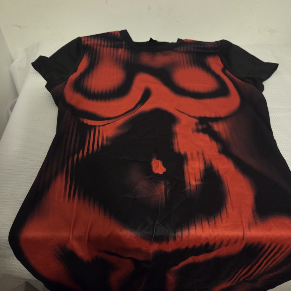 Red and Black Women's Top - Picture 1 of 4